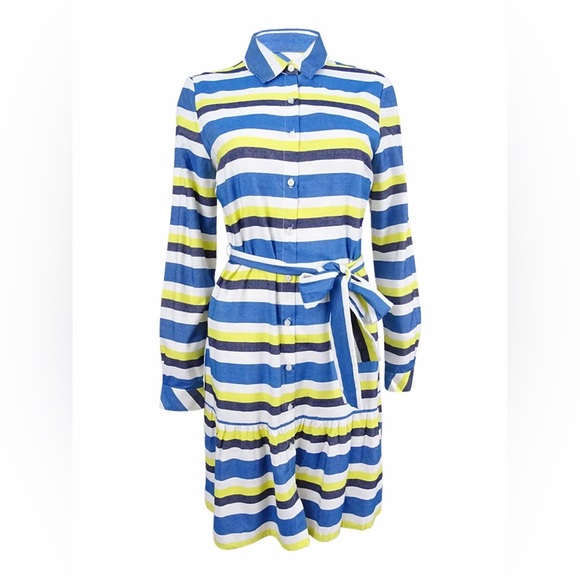 Tommy Hilfiger Dresses & Skirts - Tommy Hilfiger Women's Striped Shirtdress Size 2